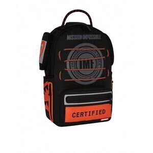 NEW SPRAYGROUND men's mission impossible certified impossible backpack in black
